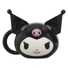 Sanrio - Kuromi Face Ceramic Mug